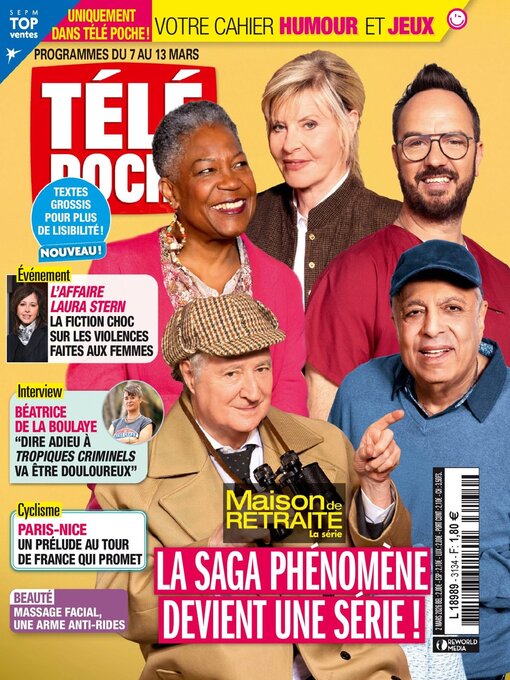 Title details for Télé Poche by Reworld Media Magazines - Available